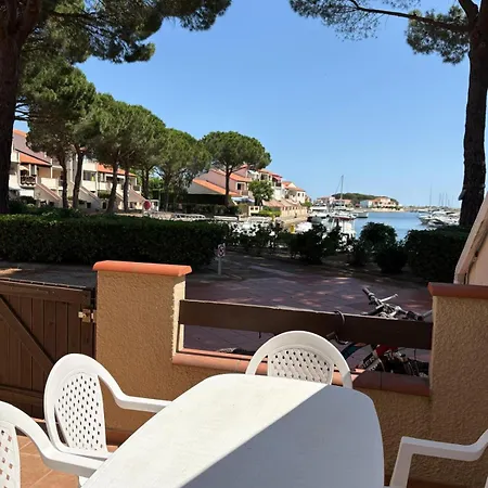 En Rdc Avec Grandre Terrasse Sur La Marina Apartmán Saint-Cyprien (Pyrenees-Orientales)